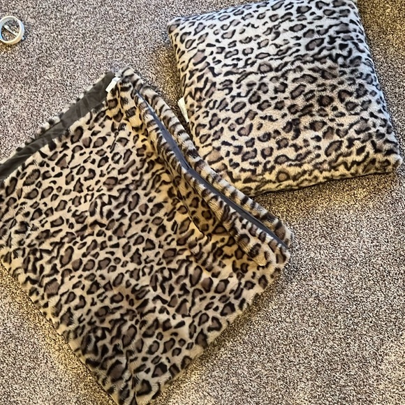 Threshold Other - Threshold matching cheetah pillow and blanket